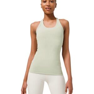 lululemon athletica Light Green Tank Top